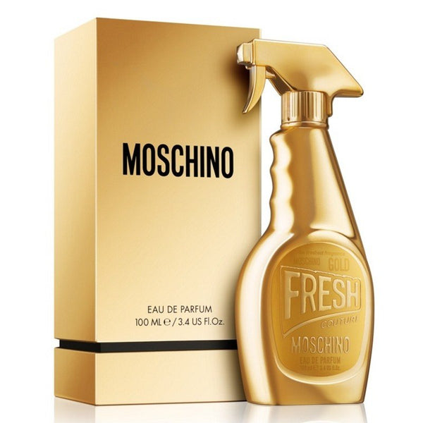 Moschino gold fresh couture